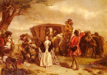 William Powell Frith Painting - Claude Duval escena social victoriana William Powell Frith